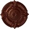 Ekena Millwork Attica Acanthus Leaf Ceiling Medallion (Canopies up to 4 5/8"), 53 1/2"OD x 3 1/2"P, Antique Copper CM53ATACS - alternate 1